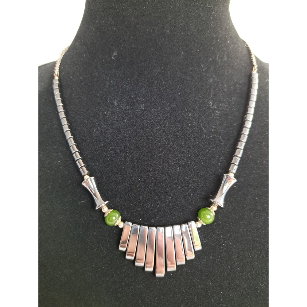 Gemstone Fashion Jewelry Beaded Necklace Chain Natural Hematite